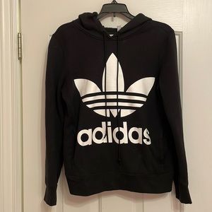 adidas logo hoodie